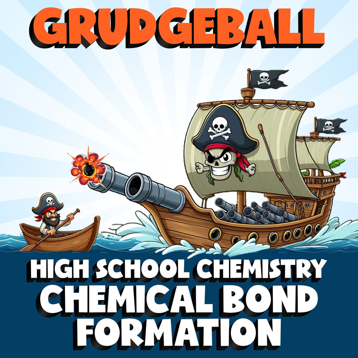 Chemical Bond Formation GRUDGEBALL Science Game - No Prep Chemistry Review