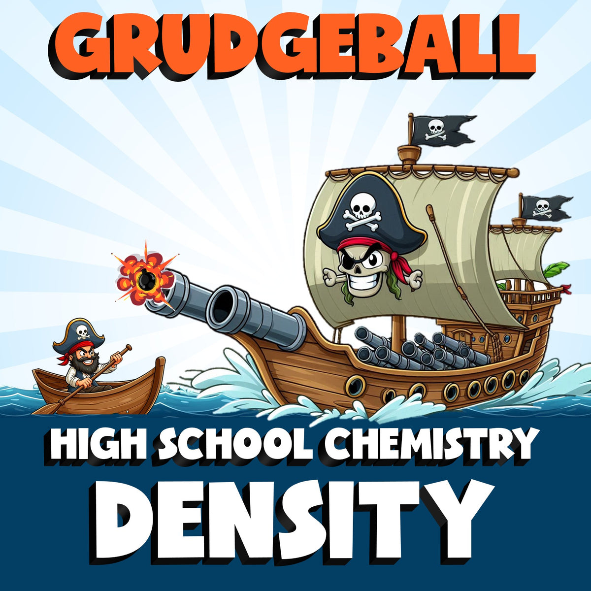 Density GRUDGEBALL Science Game - No Prep Chemistry Review Activity