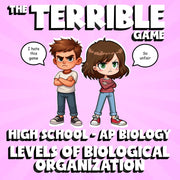 Levels of Biological Organization THE TERRIBLE GAME - AP Biology Science Review