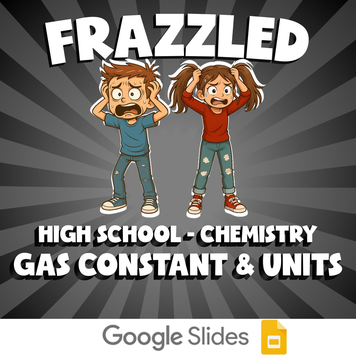 Gas Constant & Units FRAZZLED Science Game - No Prep Chemistry Review Activity