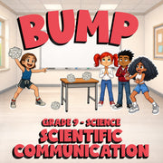 Scientific Communication BUMP Science Game - No Prep Grade 9 Review Activity