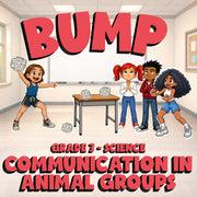 Communication in Animal Groups BUMP Science Game - No Prep Grade 3 Review