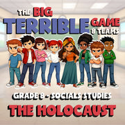 The Holocaust BIG TERRIBLE GAME - No Prep Grade 8 Socials Review Activity