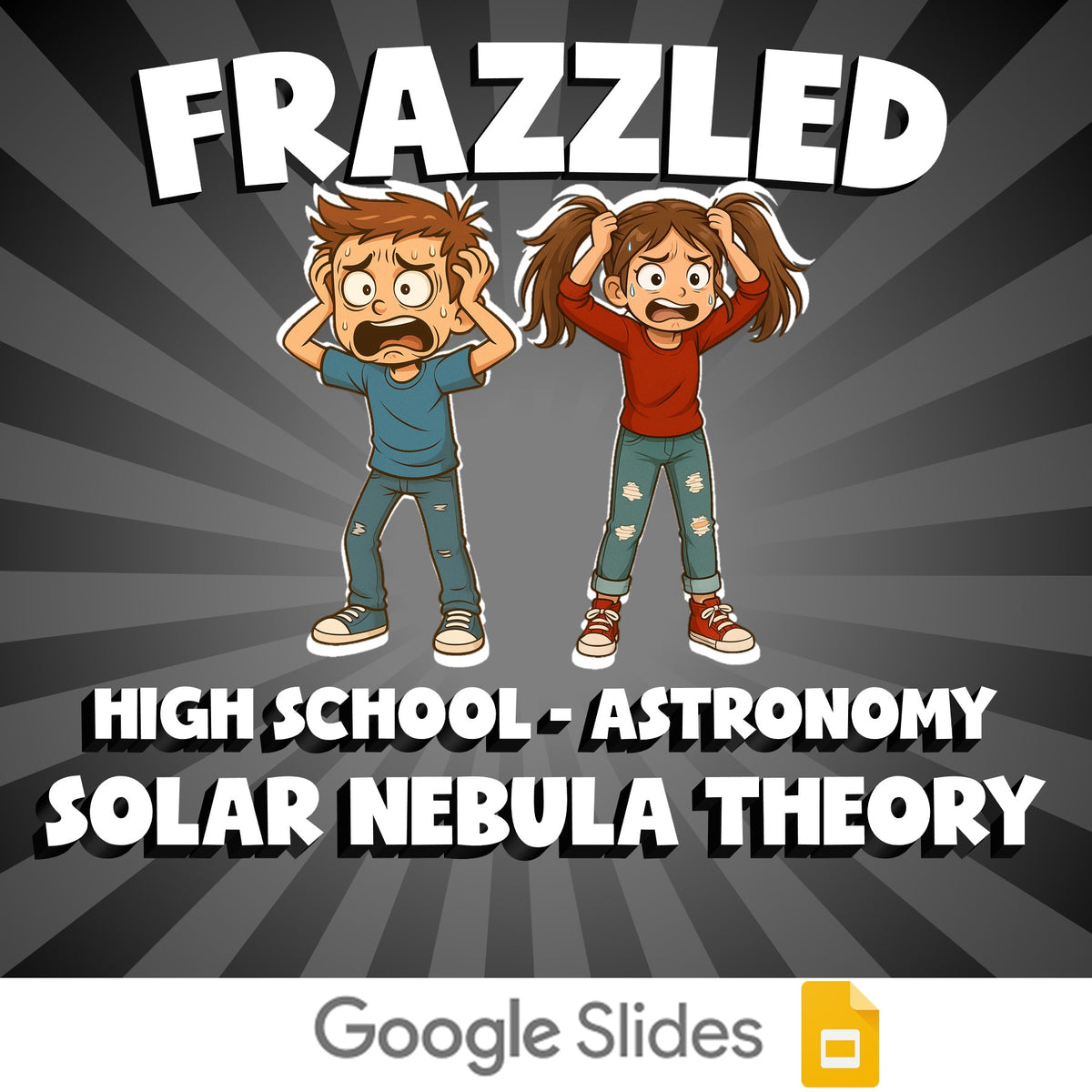 Solar Nebula Theory FRAZZLED Science Game - No Prep Astronomy Review Activity