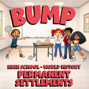 Permanent Settlements BUMP Game - No Prep World History Review Activity