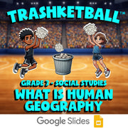What Is Human Geography TRASHKETBALL Socials Game - No Prep Grade 3 Review