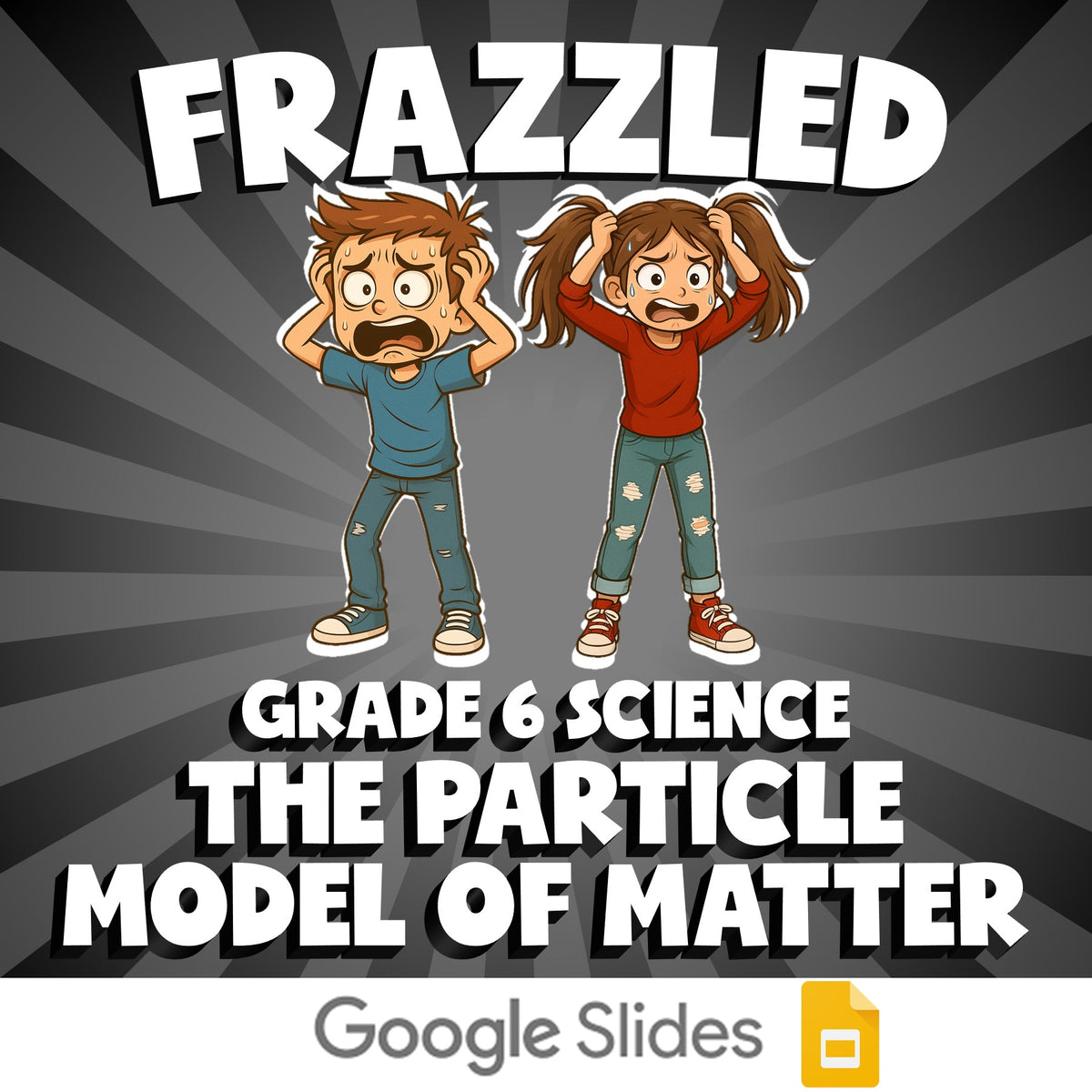 The Particle Model of Matter FRAZZLED Science Game - No Prep Grade 6 Review