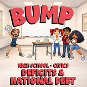 Deficits & National Debt BUMP Civics Game - No Prep Review Activity