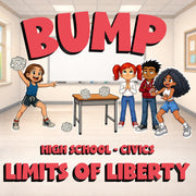 Limits of Liberty BUMP Civics Game - No Prep Review Activity