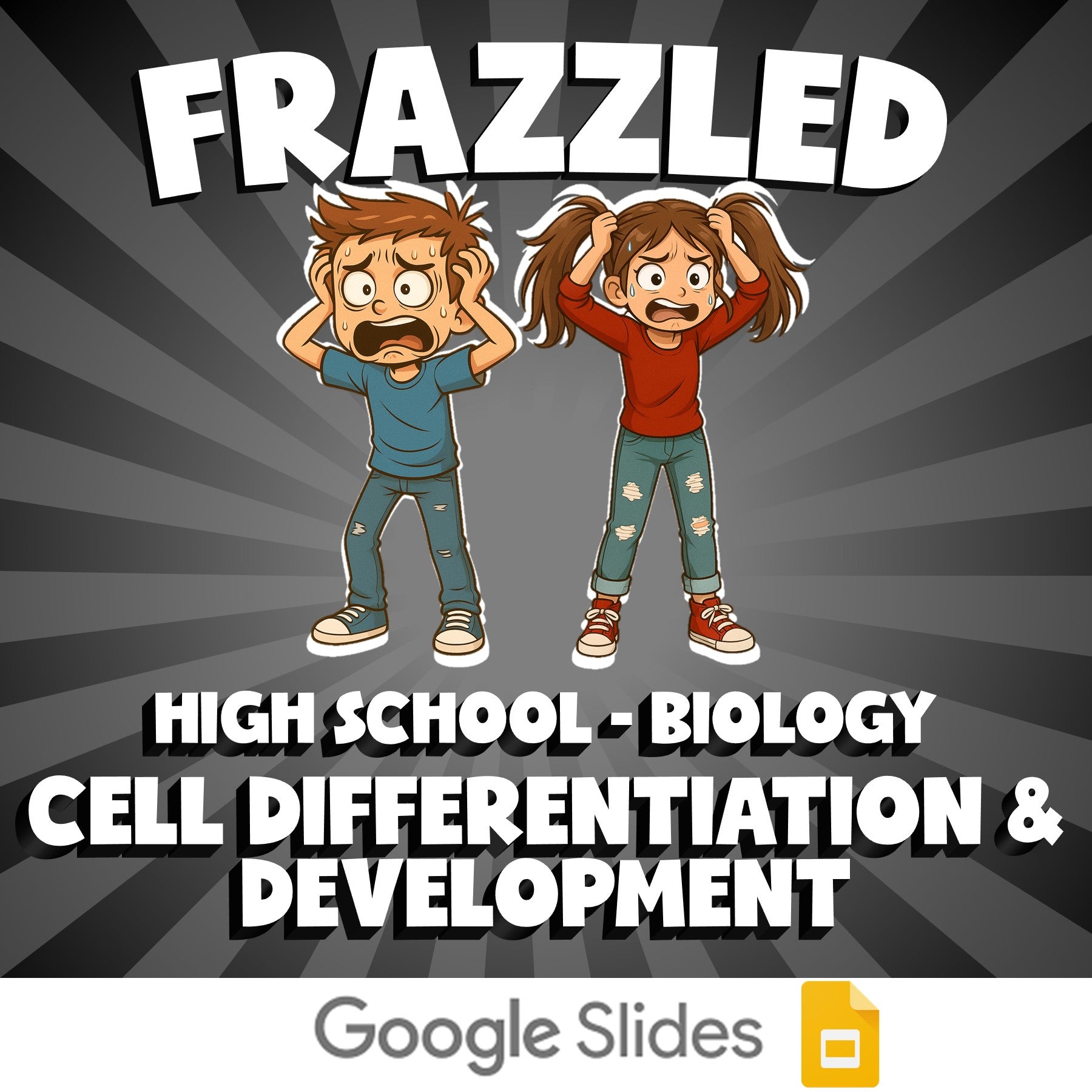 Cell Differentiation & Development FRAZZLED Science Game - No Prep Biology