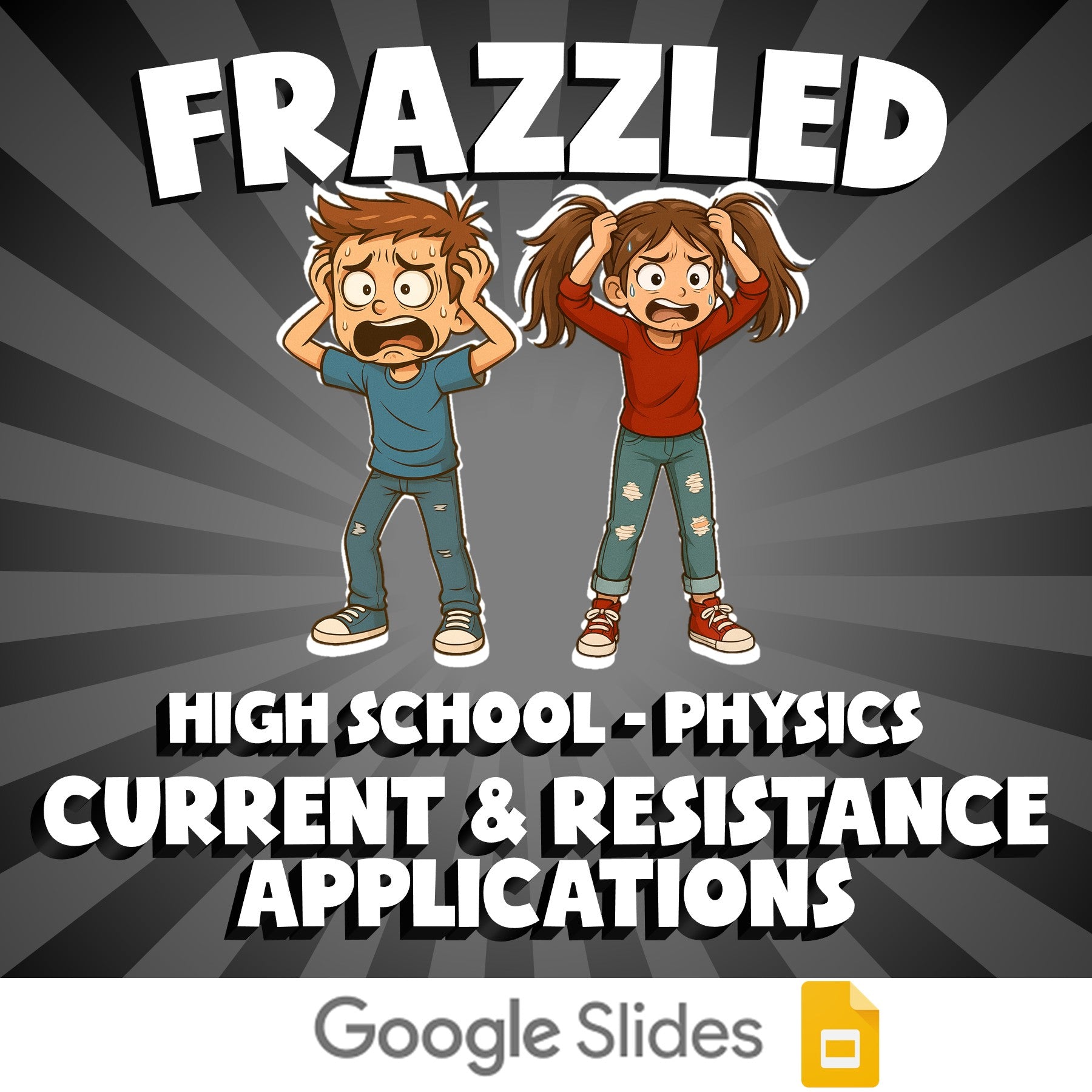 Current & Resistance Applications FRAZZLED Science Game - No Prep Physics Review