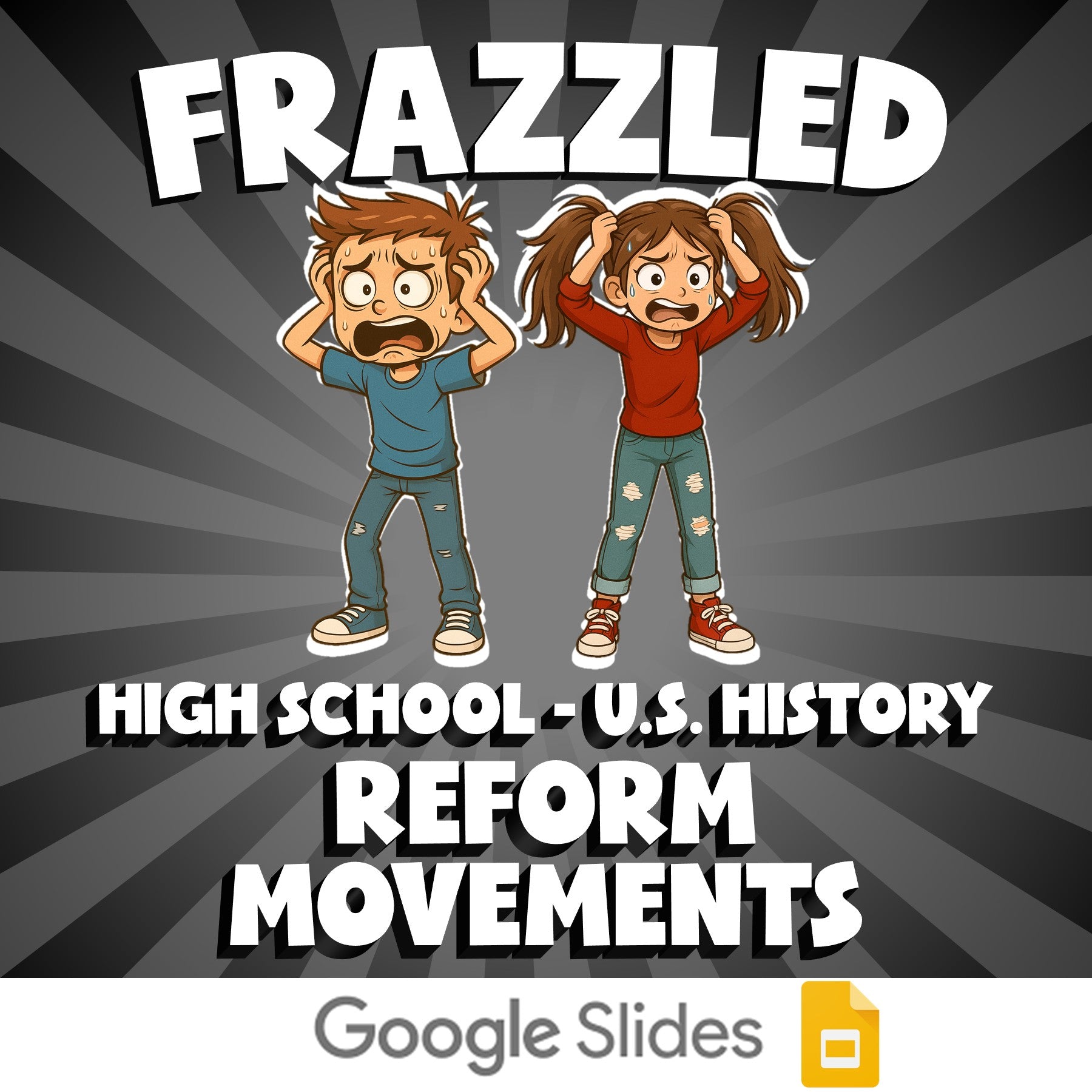 Reform Movements FRAZZLED U.S. History Game - No Prep Review Activity