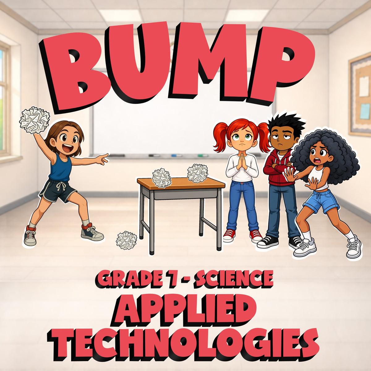 Applied Technologies BUMP Science Game - No Prep Grade 7 Review Activity