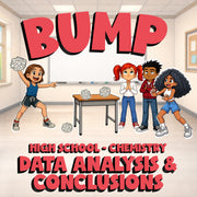 Data Analysis & Conclusions BUMP Science Game - No Prep Chemistry Review