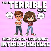 Interdependence THE TERRIBLE GAME - No Prep Economics Review Activity