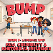 Bias, Credibility & Rhetorical Influence BUMP ELA Game - No Prep Grade 11 Review