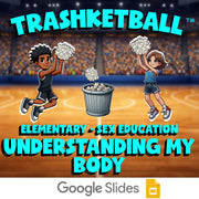 Understanding My Body TRASHKETBALL Game - No Prep Elementary Sex Education