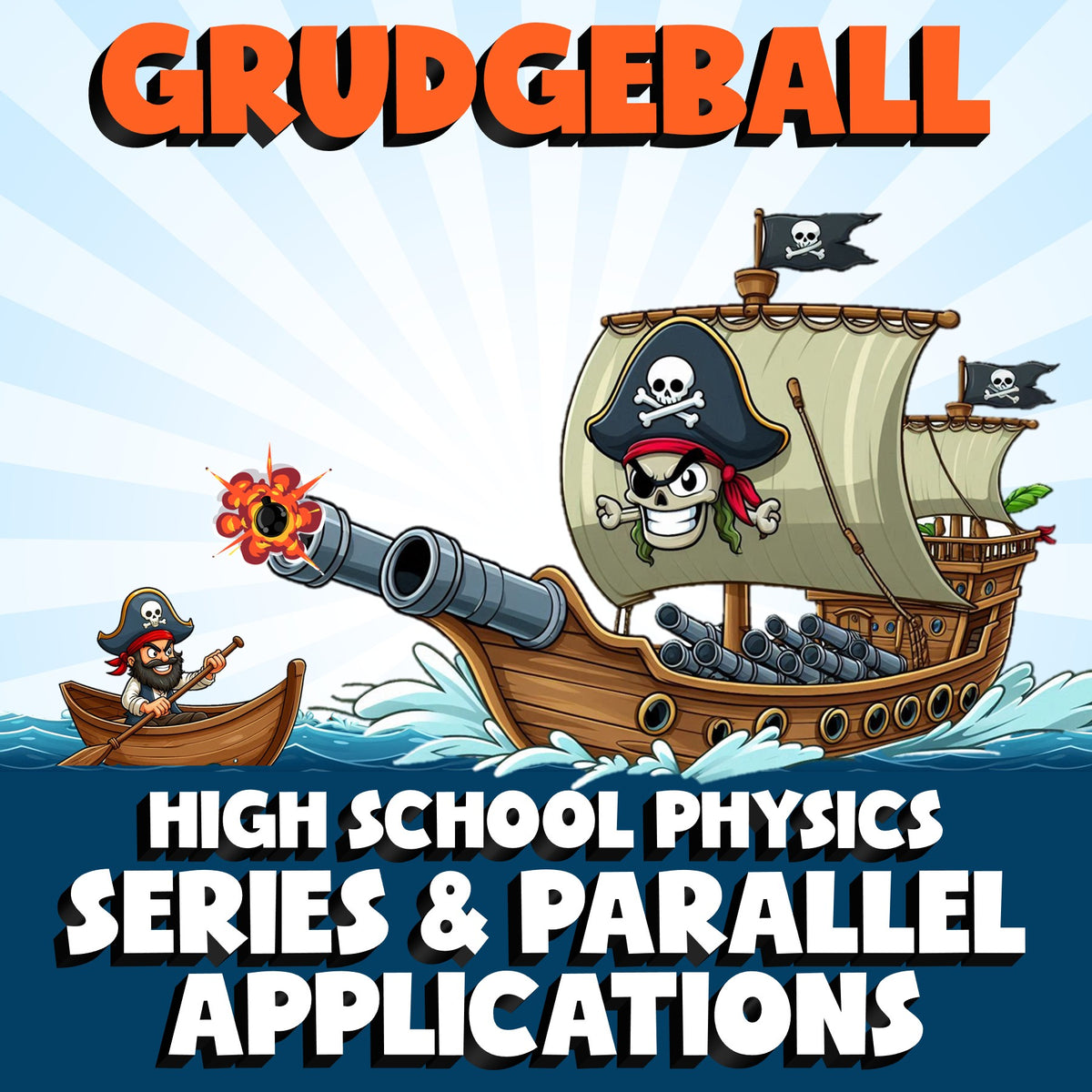 Series & Parallel Applications GRUDGEBALL Science Game - No Prep Physics Review