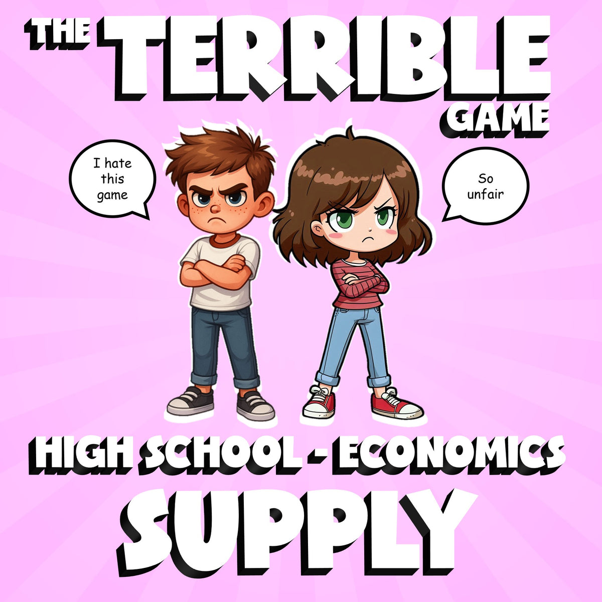 Supply THE TERRIBLE GAME - No Prep Economics Review Activity