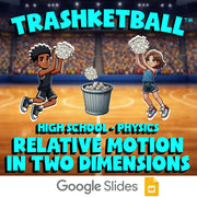 Relative Motion in Two Dimensions TRASHKETBALL Science Game - No Prep Physics