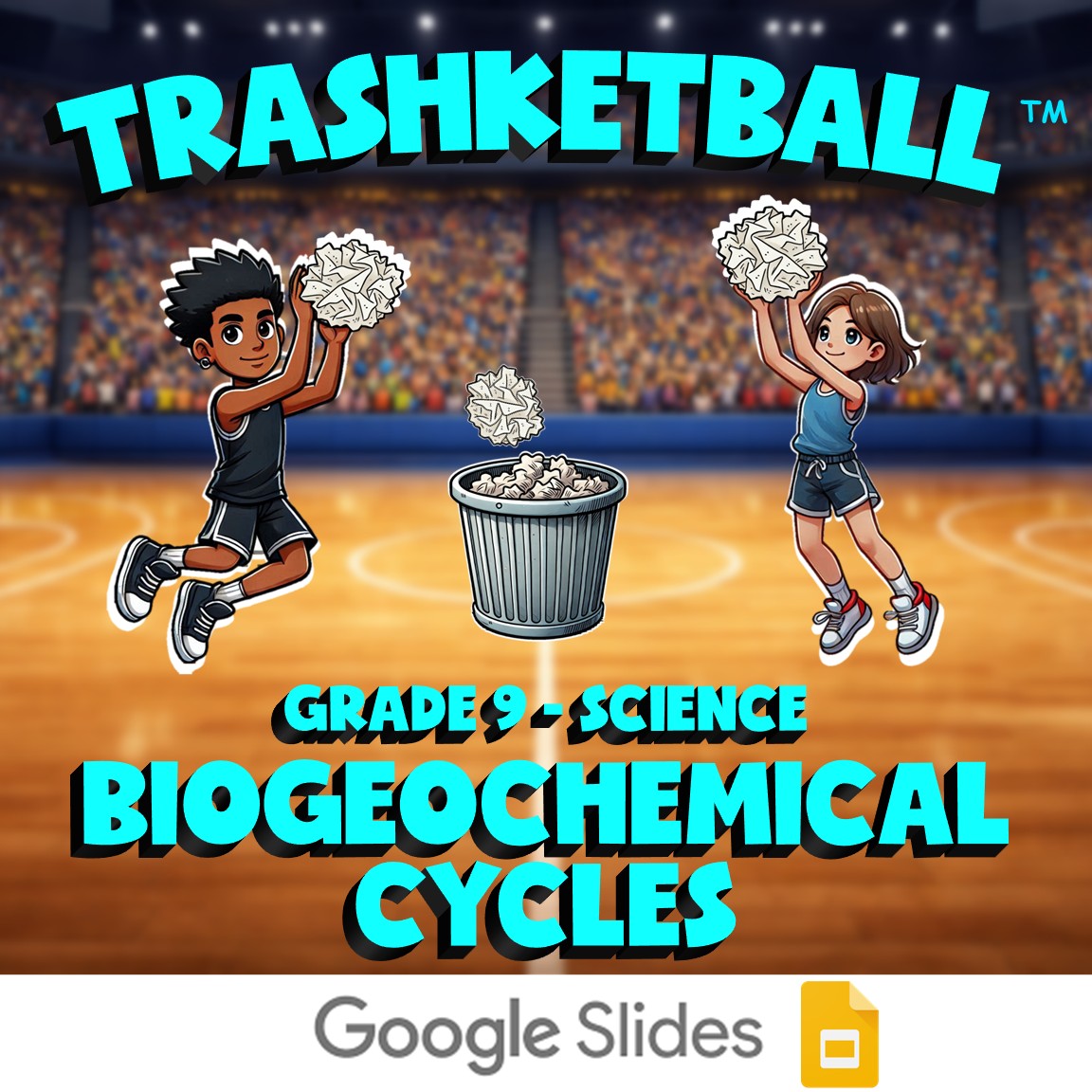 Biogeochemical Cycles TRASHKETBALL Science Game - No Prep Grade 9 Review
