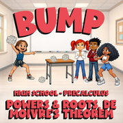 Powers & Roots, De Moivre’s Theorem BUMP Math Game - No Prep PreCalculus Review
