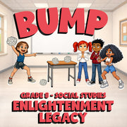Enlightenment Legacy BUMP Socials Game - No Prep Grade 8 Review Activity