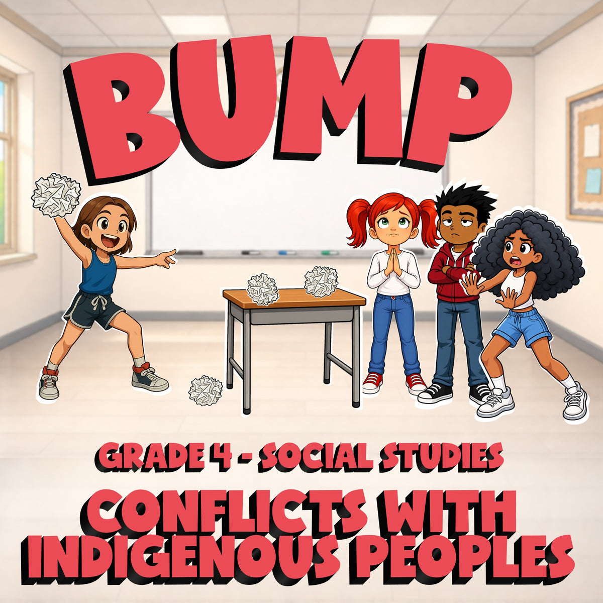 Conflicts with Indigenous Peoples BUMP Socials Game - No Prep Grade 4 Review
