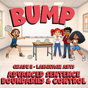 Advanced Sentence Boundaries & Control BUMP ELA Game - No Prep Grade 11 Review