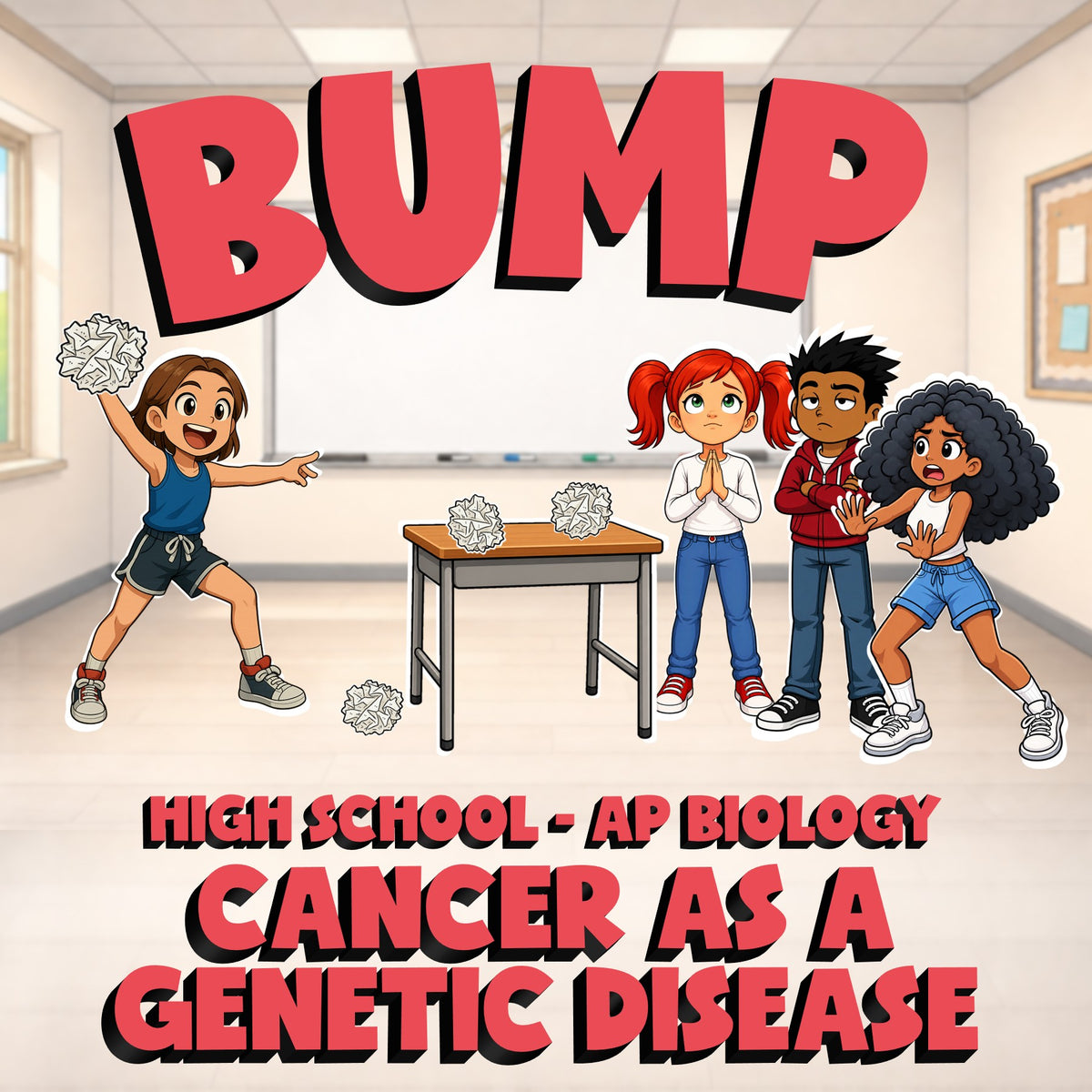 Cancer as a Genetic Disease BUMP Science Game - No Prep AP Biology Review