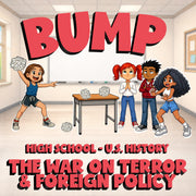 The War on Terror & Foreign Policy BUMP U.S. History Game - No Prep Review