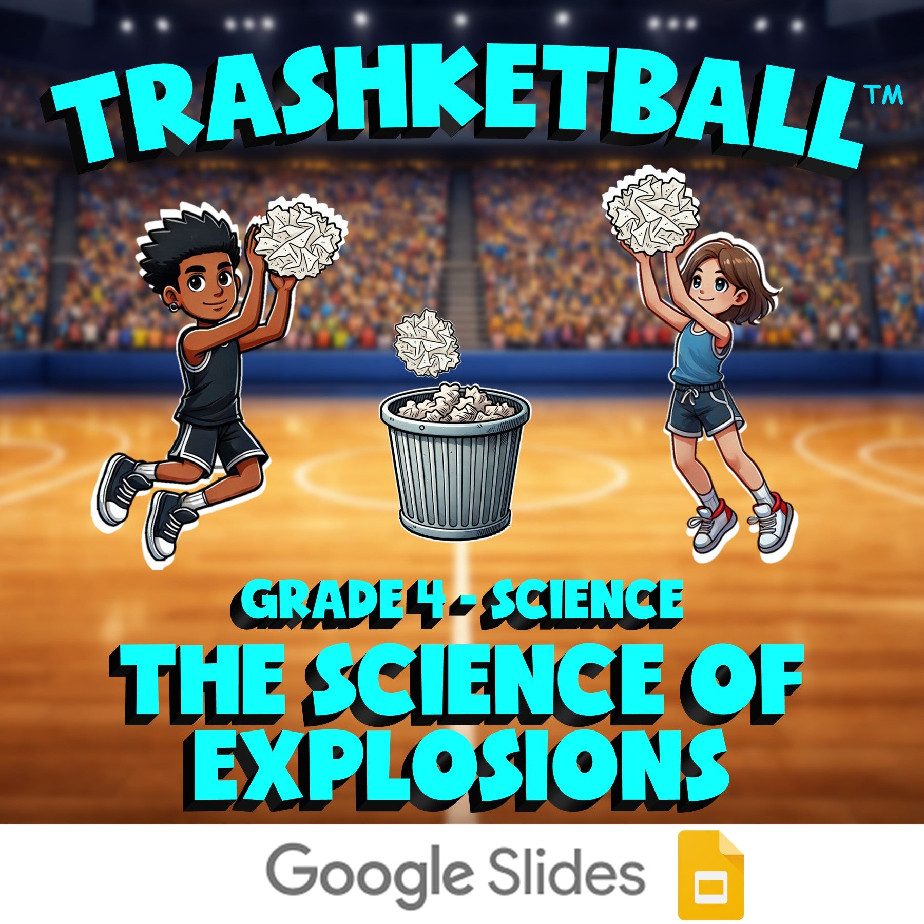 The Science of Explosions TRASHKETBALL Science Game - No Prep Grade 4 Review