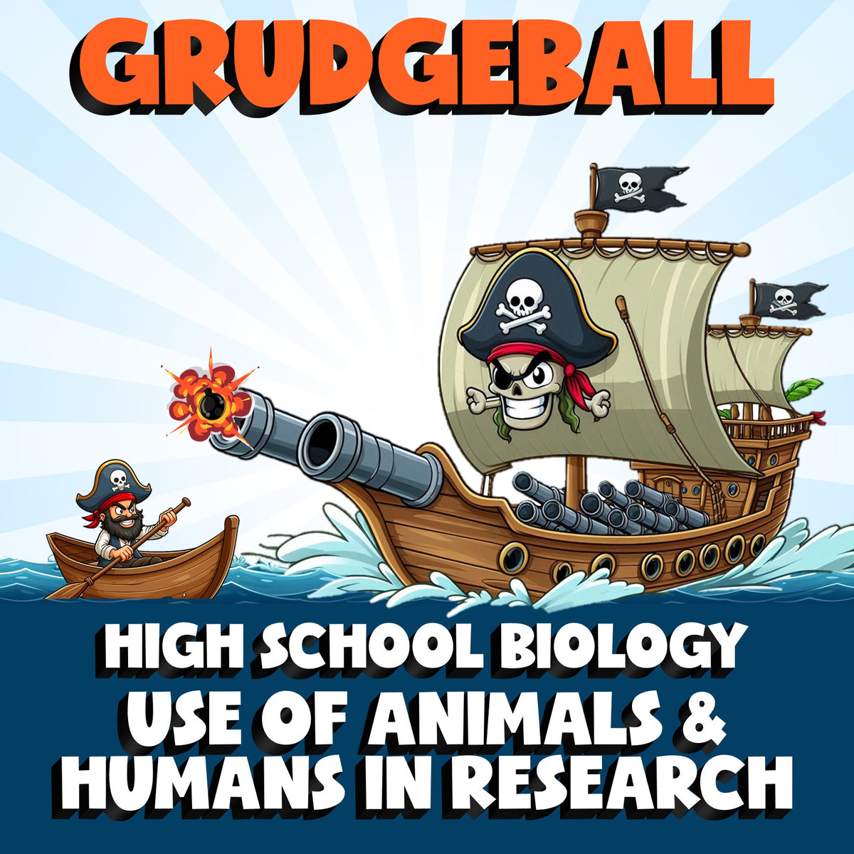 Use of Animals & Humans in Research GRUDGEBALL Science Game - No Prep Biology