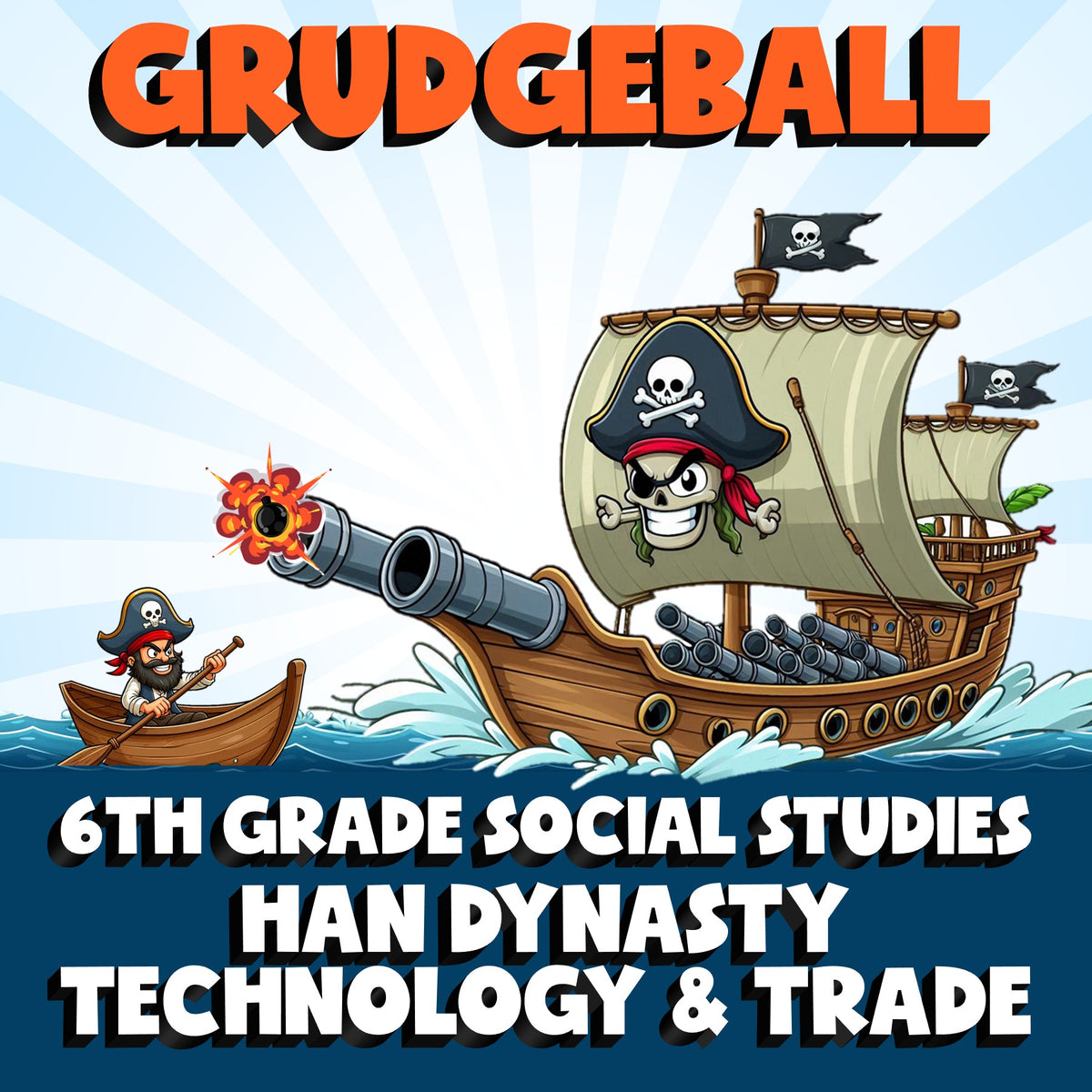 Han Dynasty Technology & Trade GRUDGEBALL Socials Game - No Prep Grade 6 Review