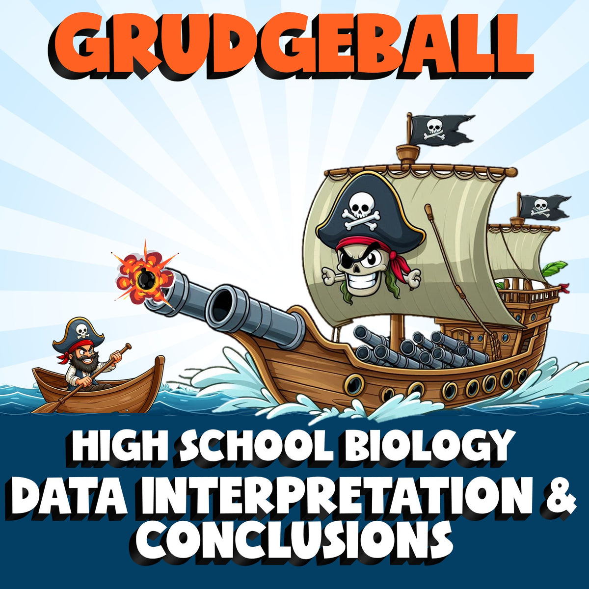 Data Interpretation & Conclusions GRUDGEBALL Science Game - No Prep Biology