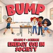 Energy Use in Society BUMP Science Game - No Prep Grade 9 Review Activity