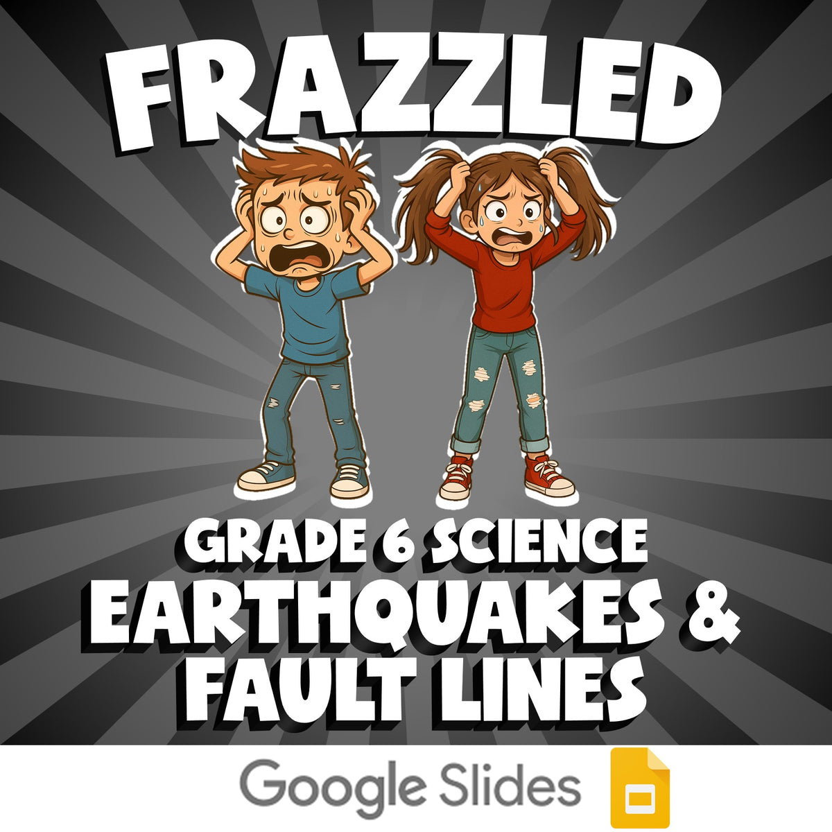 Earthquakes & Fault Lines FRAZZLED Science Game - No Prep Grade 6 Review