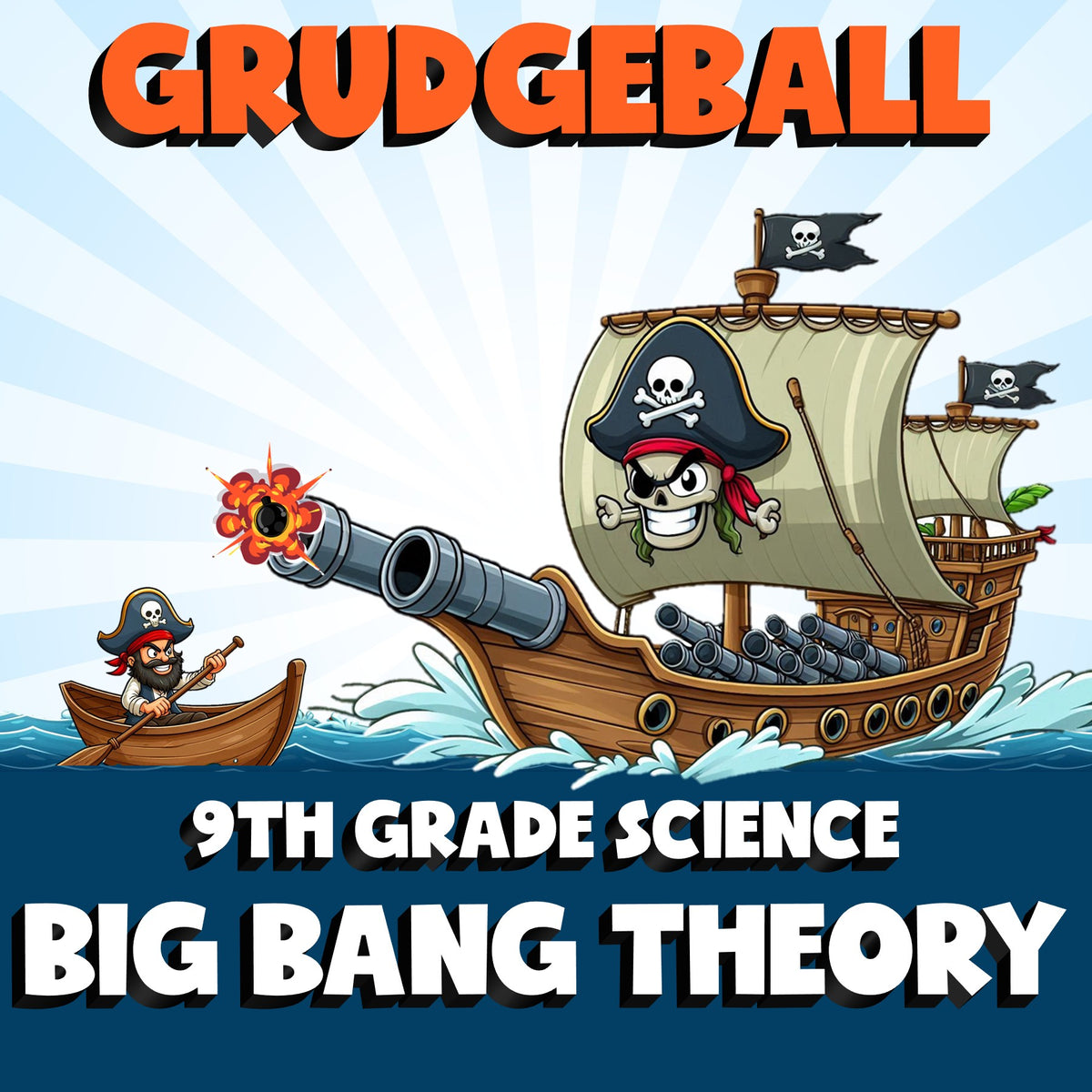 Big Bang Theory GRUDGEBALL Science Game - No Prep Grade 9 Review Activity