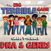 DNA & Genes BIG TERRIBLE GAME - No Prep Grade 7 Science Review Activity