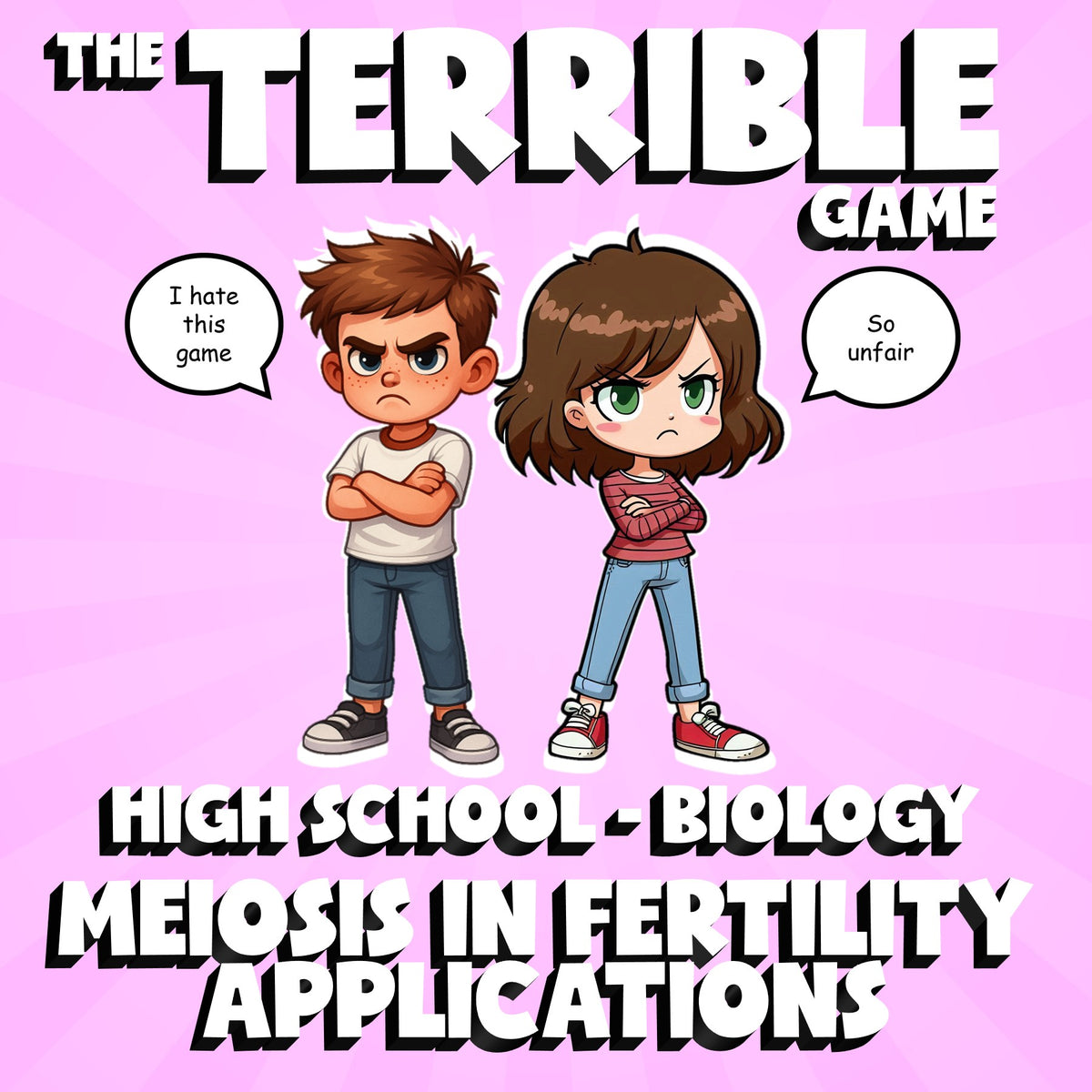 Meiosis in Fertility Applications THE TERRIBLE GAME - Biology Science Review