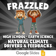 Natural Climate Drivers & Feedbacks FRAZZLED Game - No Prep Earth Science Review