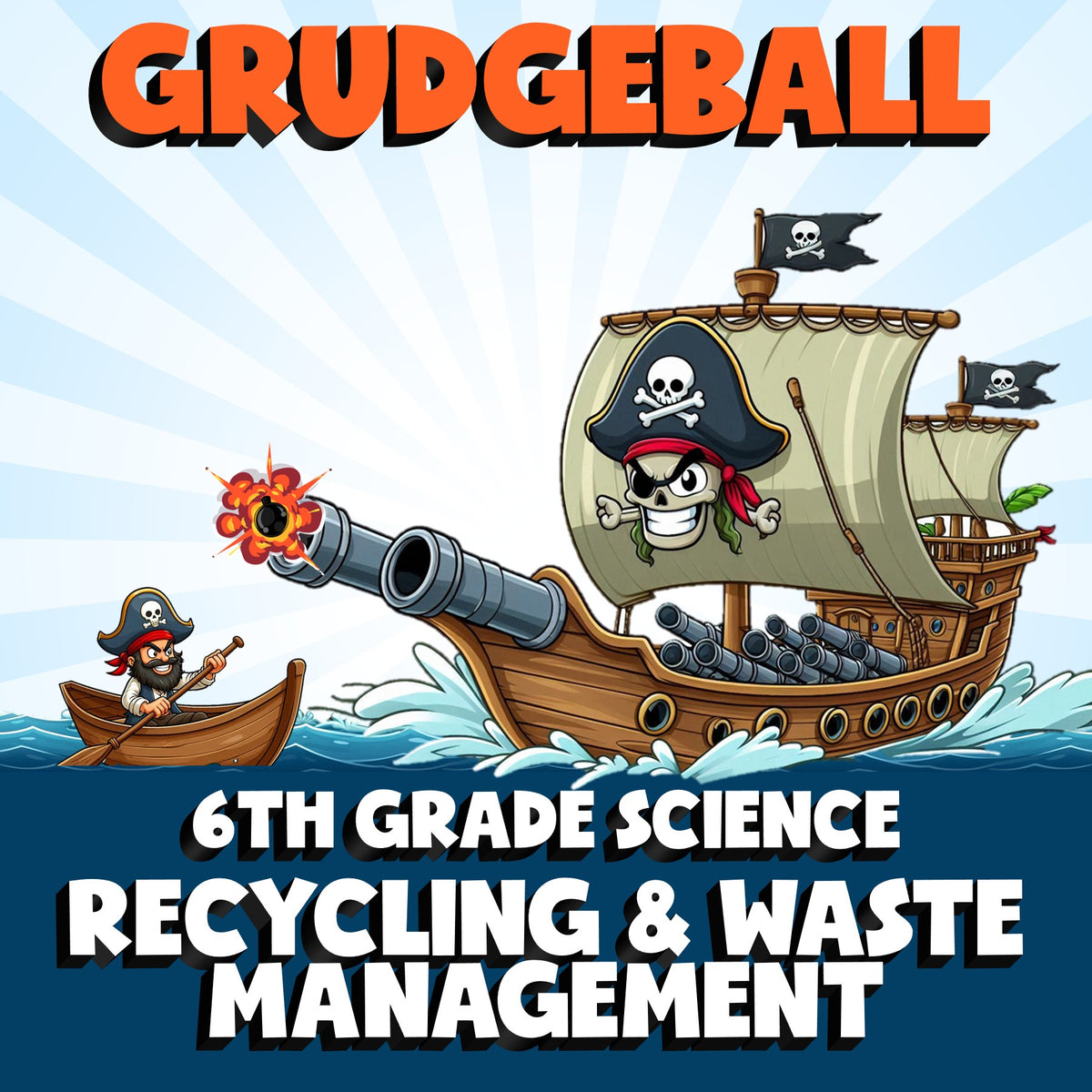 Recycling & Waste Management GRUDGEBALL Science Game - No Prep Grade 6 Review
