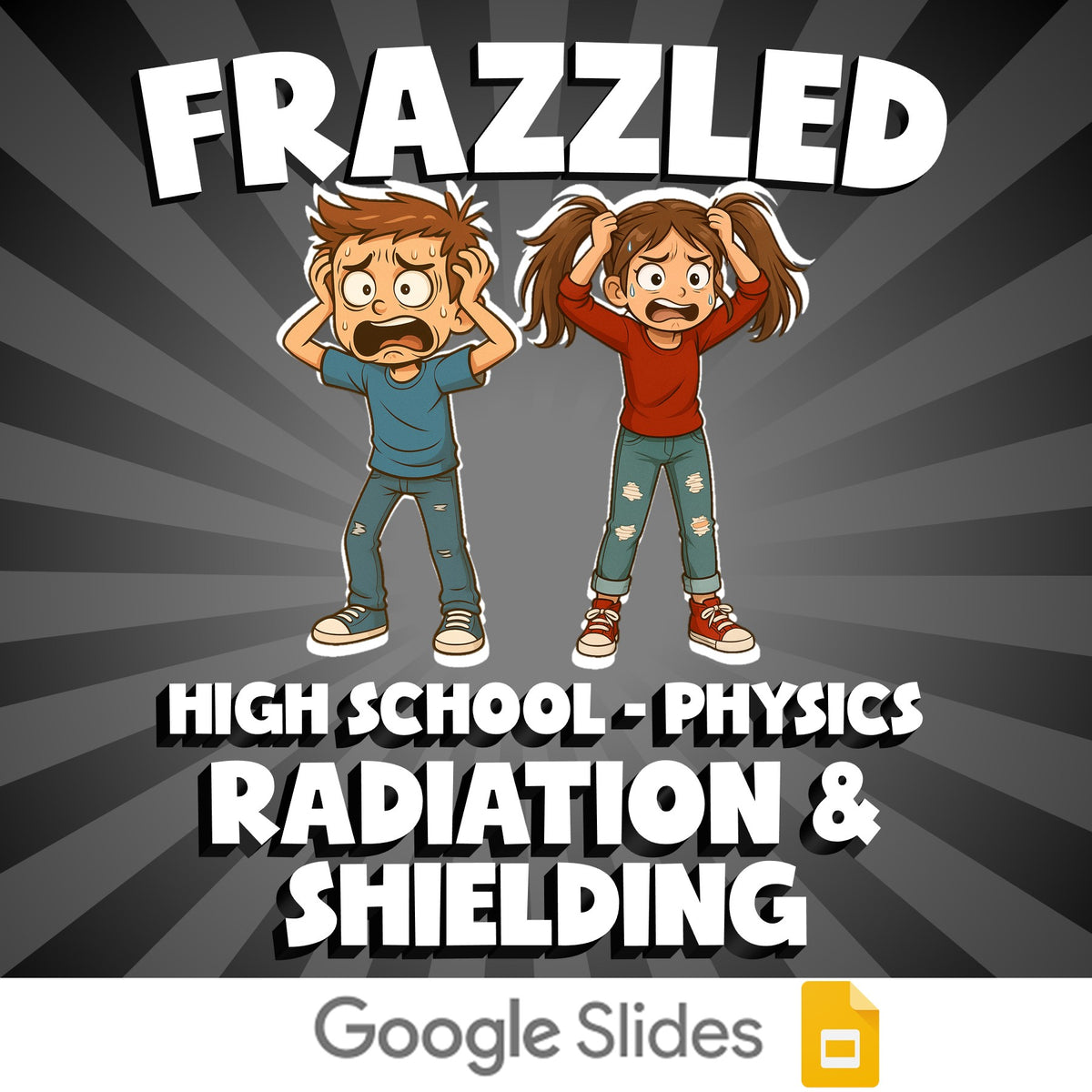 Radiation & Shielding FRAZZLED Science Game - No Prep Physics Review Activity