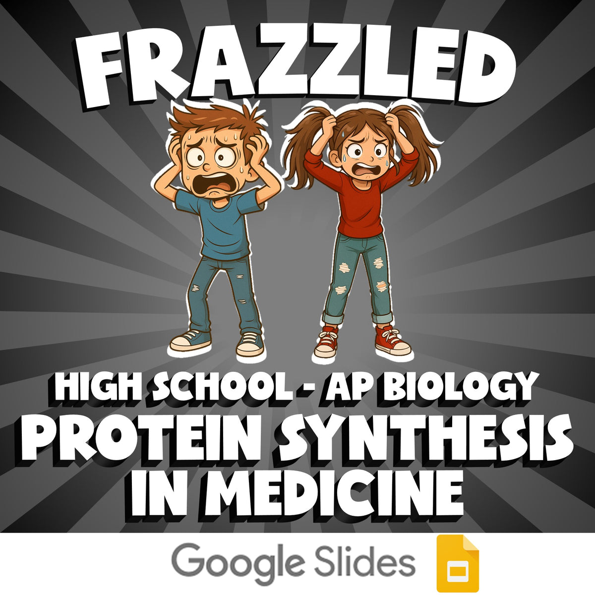 Protein Synthesis in Medicine FRAZZLED Science Game - No Prep AP Biology Review