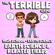 Earth Science & Related Fields THE TERRIBLE GAME - No Prep Earth Science Review