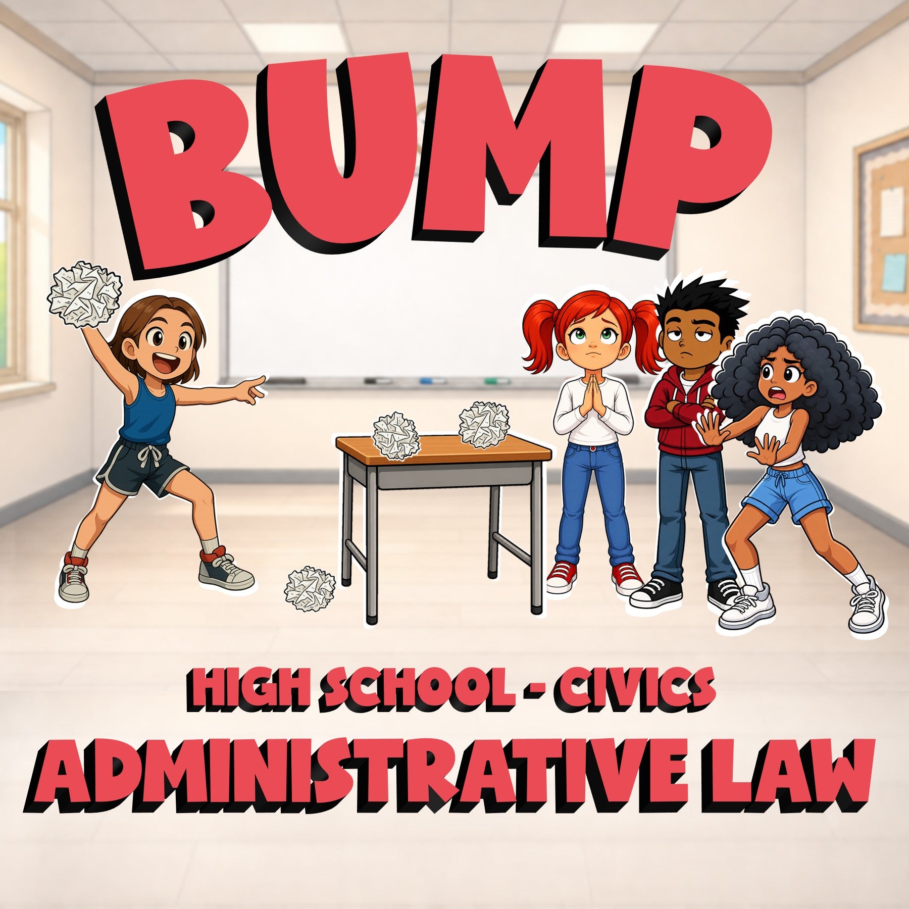 Administrative Law BUMP Civics Game - No Prep Review Activity