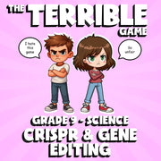 CRISPR & Gene Editing THE TERRIBLE GAME - No Prep Grade 9 Science Review