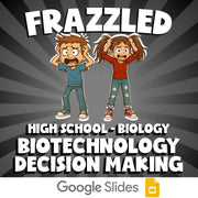 Biotechnology Decision Making FRAZZLED Science Game - No Prep Biology Review