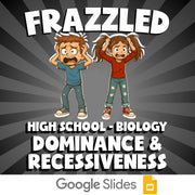 Dominance & Recessiveness FRAZZLED Science Game - No Prep Biology Review