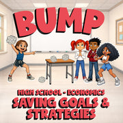 Saving Goals & Strategies BUMP Economics Game - No Prep Review Activity